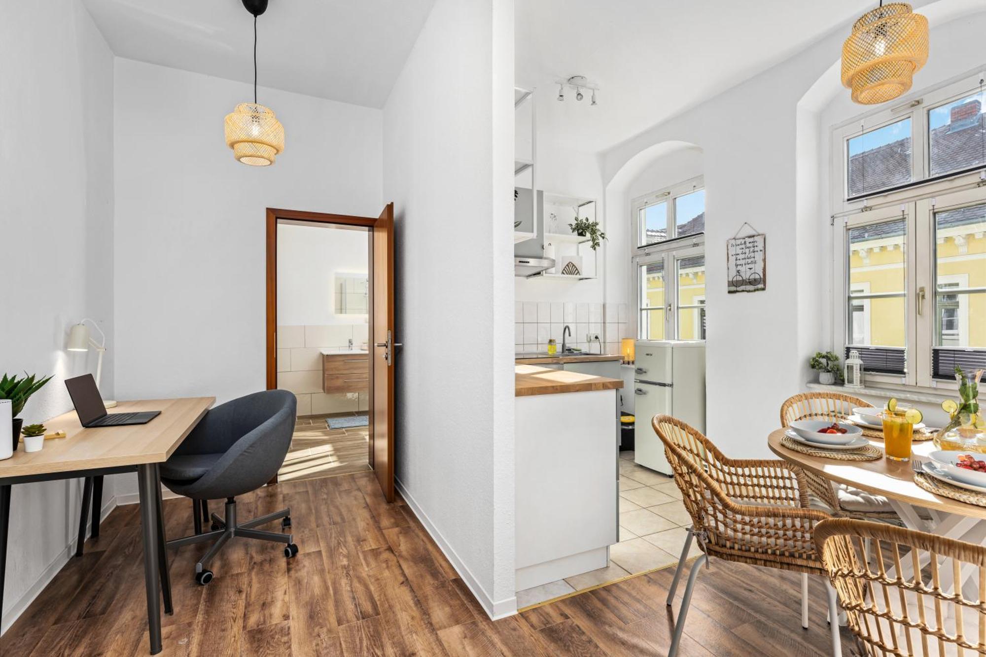 Schoene Altstadt Ferienwohnung Gruppen Familien Parkplatz Мейсен Экстерьер фото